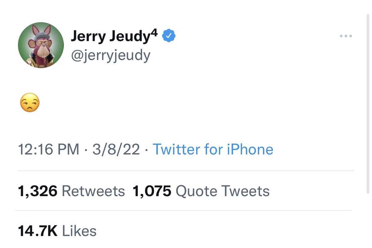 FieldYates's tweet photo. A Jerry Jeudy story in two acts: after the Aaron Rodgers news and after the Russell Wilson news. https://t.co/N8tc15ZrPk