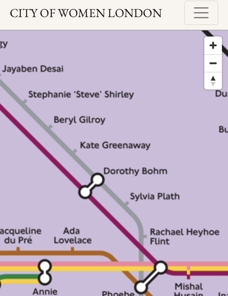 I love this: Amazing Women, Maps and #London. #IWD2022

cityofwomenlondon.org