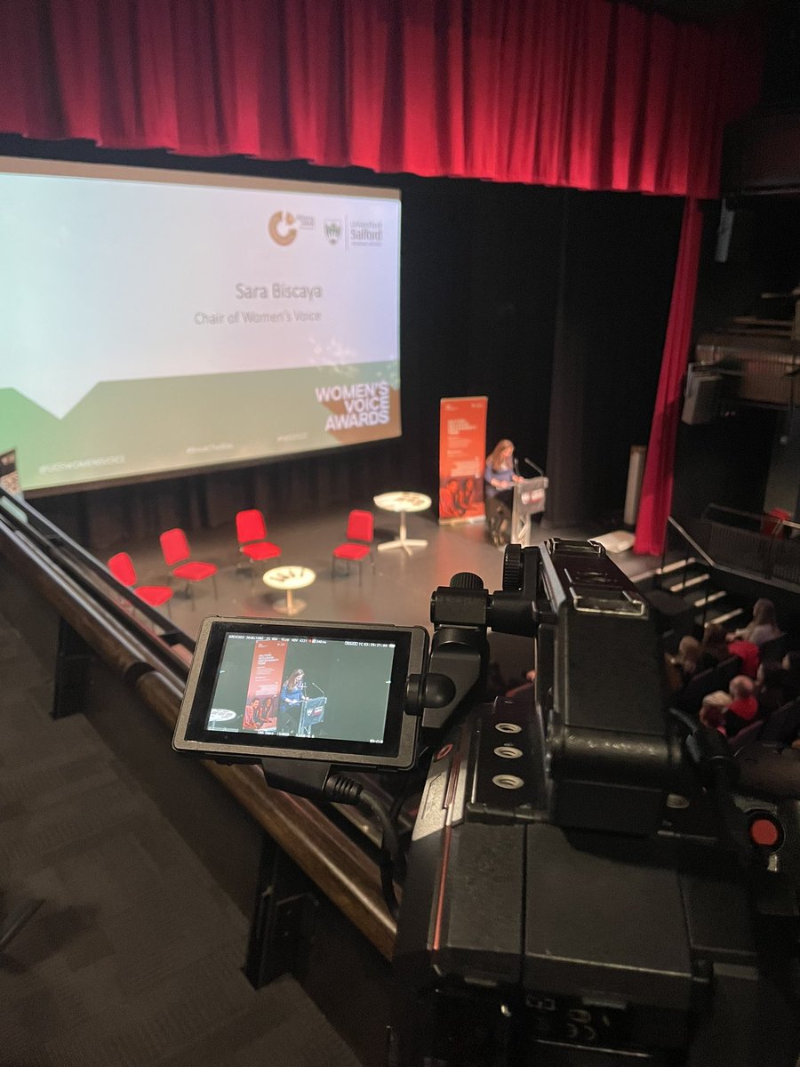 TrudyWMedia_'s tweet photo. Lovely day today filming the Women’s Voice Awards in honour of International Women’s day. Hearing personal stories and the intersectional women’s panel was really interesting and inspiring!⭐️📽 https://t.co/zMtAksxXLQ