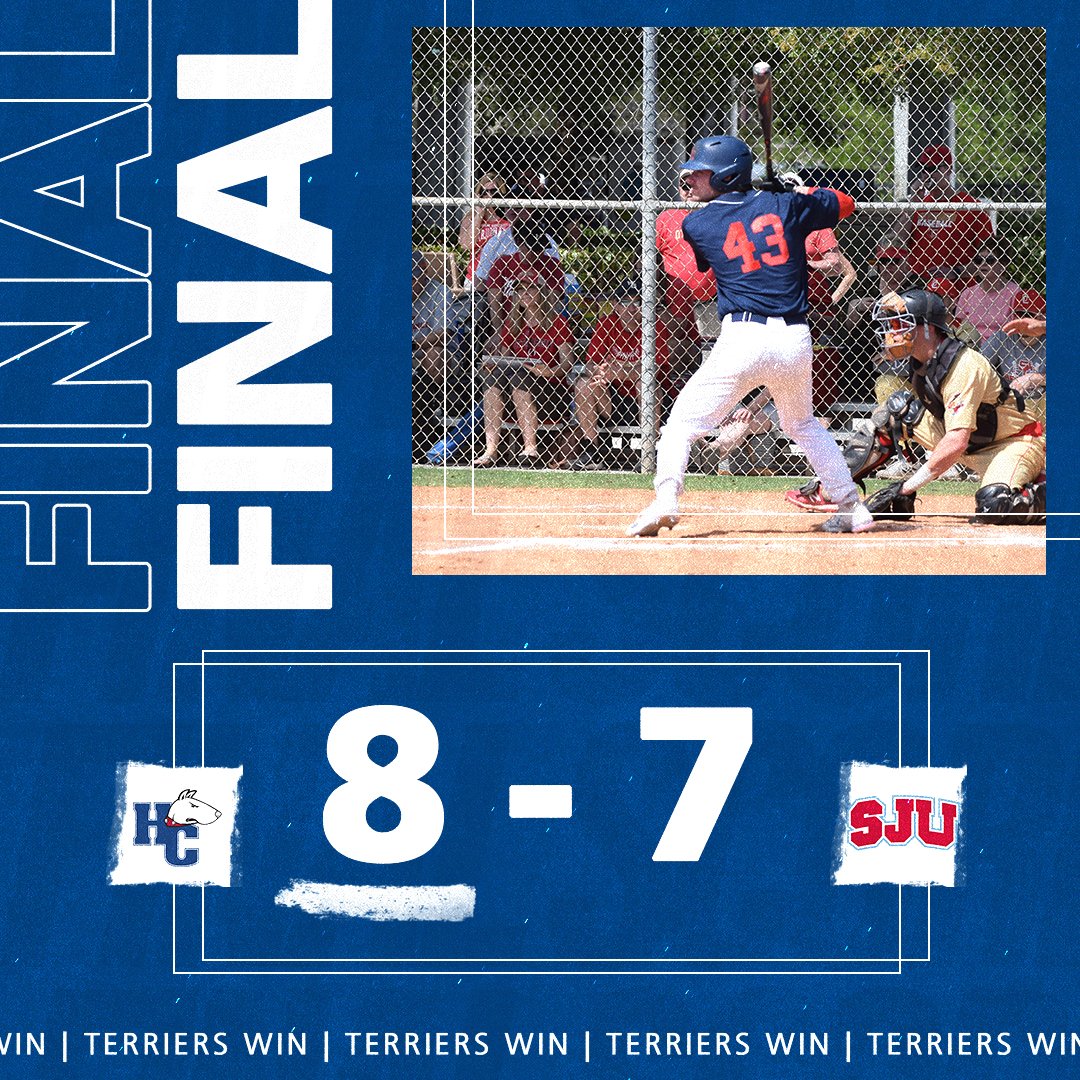 WIN #1 ON THE SEASON!!!!!

Jacob Kocuba pitches five innings of relief with six strikeouts. At the plate, Freshman Hal Walker Jr. picks up four RBI to help <a href="/Hiram_Baseball/">Hiram Baseball</a> win 8-7 over Saint John's!!!!!

#TerrierNation | #d3base | #RingIT🔔