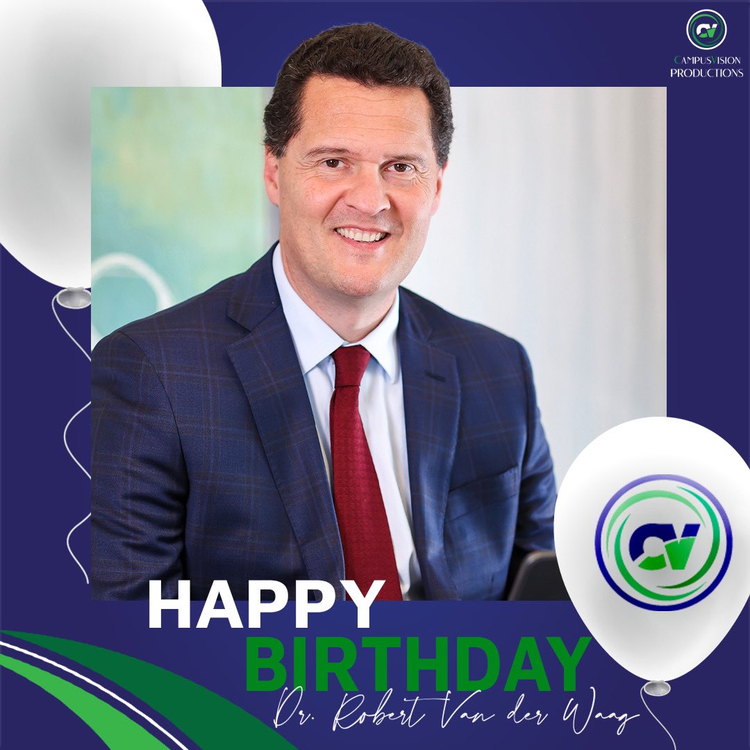 campusvisionpro's tweet photo. Happy Birthday to the President of @campusvisionpro @vanderwaagr!
#HappyBirthday | #CampusVisionProductions https://t.co/1LJNwJ0phw