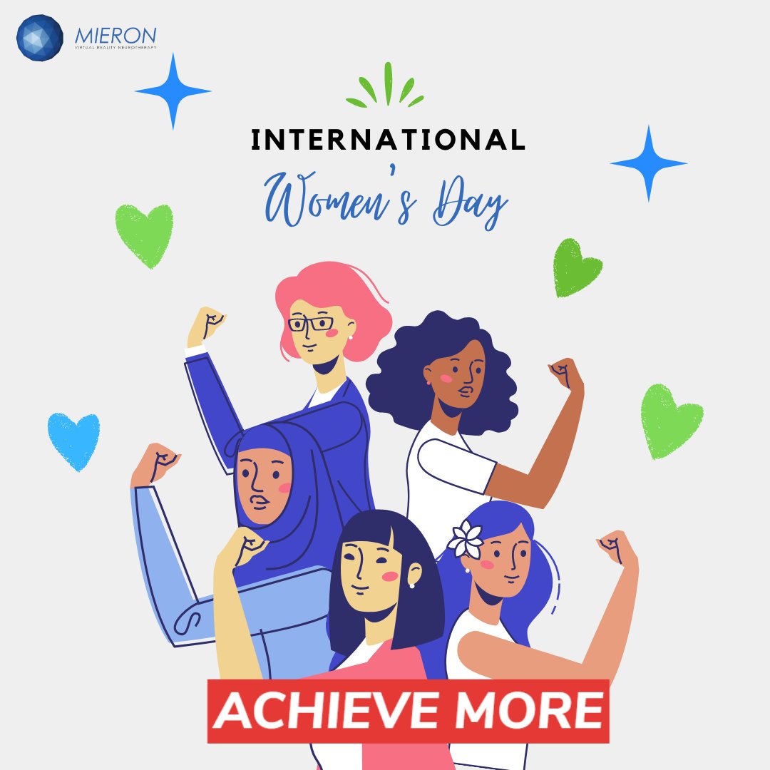 MieronVR's tweet photo. This #InternationalWomensDay2022 we're celebrating female entrepreneurship, women in STEM, and our community that pushes for boundless empowerment!  To all the ladies that are dreaming, building and breaking through: keep on doing YOU and Achieve More! 

#womeninSTEM #womenintech https://t.co/72HkOK7NHy