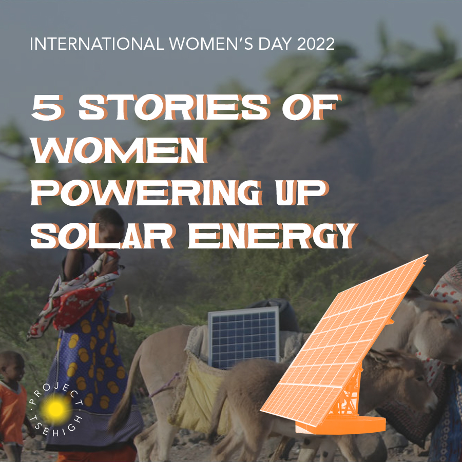 ProjectTsehigh's tweet photo. #InternationalWomensDay2022 Women are using solar to solve some of the most pressing issues! 🌞🔌💡 From vaccine access to food preservation and disaster relief, women are front and center at these events and coming up with sustainable solutions to tackle them. #IWD2022 #IWD https://t.co/FMr1DX4HdR