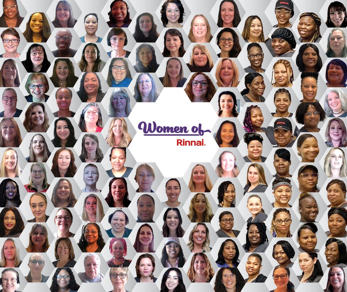 Celebrating the #WomenofRinnai on #InternationalWomensDay2022. Committed to supporting #women and amplifying their visibility in the workplace is one way #Rinnai is working to #BREAKTHEBIAS! 
#IWD2022 #WOR #RinnaiAmerica #iwd  #womensmonth #womensday #womenempowerment