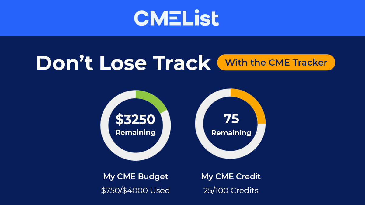 Tracking CME is essential for busy providers but finding the right tool ...