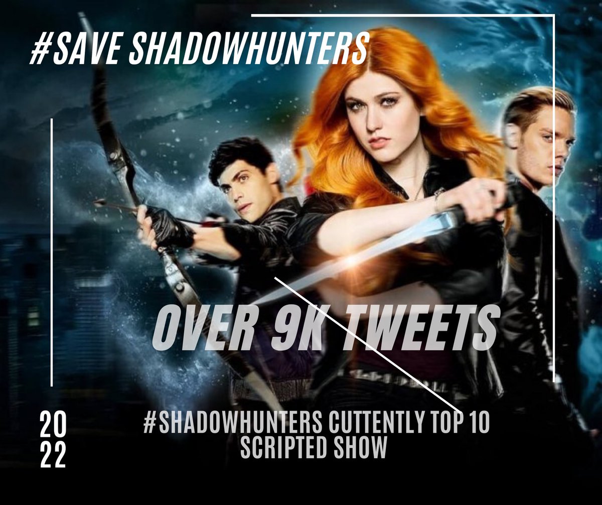 globalshadows2's tweet photo. Incredible 💪🏽✨! @netflix @ConstantinFilm @disneyplus @hulu @hbomax @PrimeVideo @peacockTV fans are still making #Shadowhunters #SaveShadowhunters a worldwide trending topic. There is so much potential for any network picking up the show. https://t.co/ZLISStTBQQ