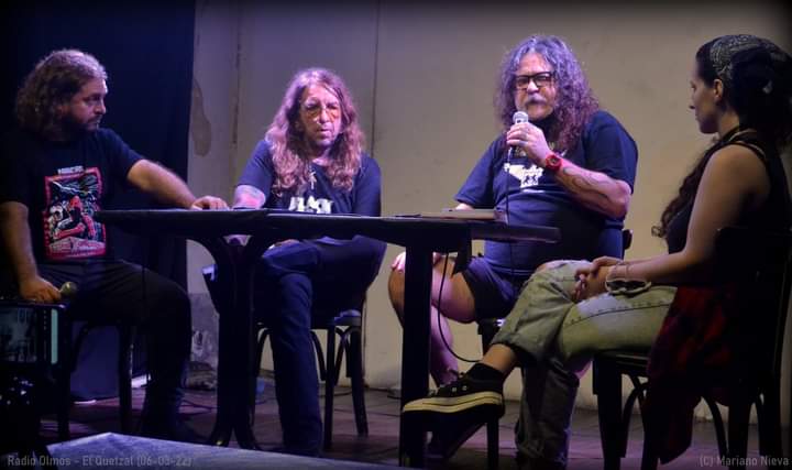 Exhibición de la película "Radio Olmos"en El Quetzal. 6 de marzo de 2022