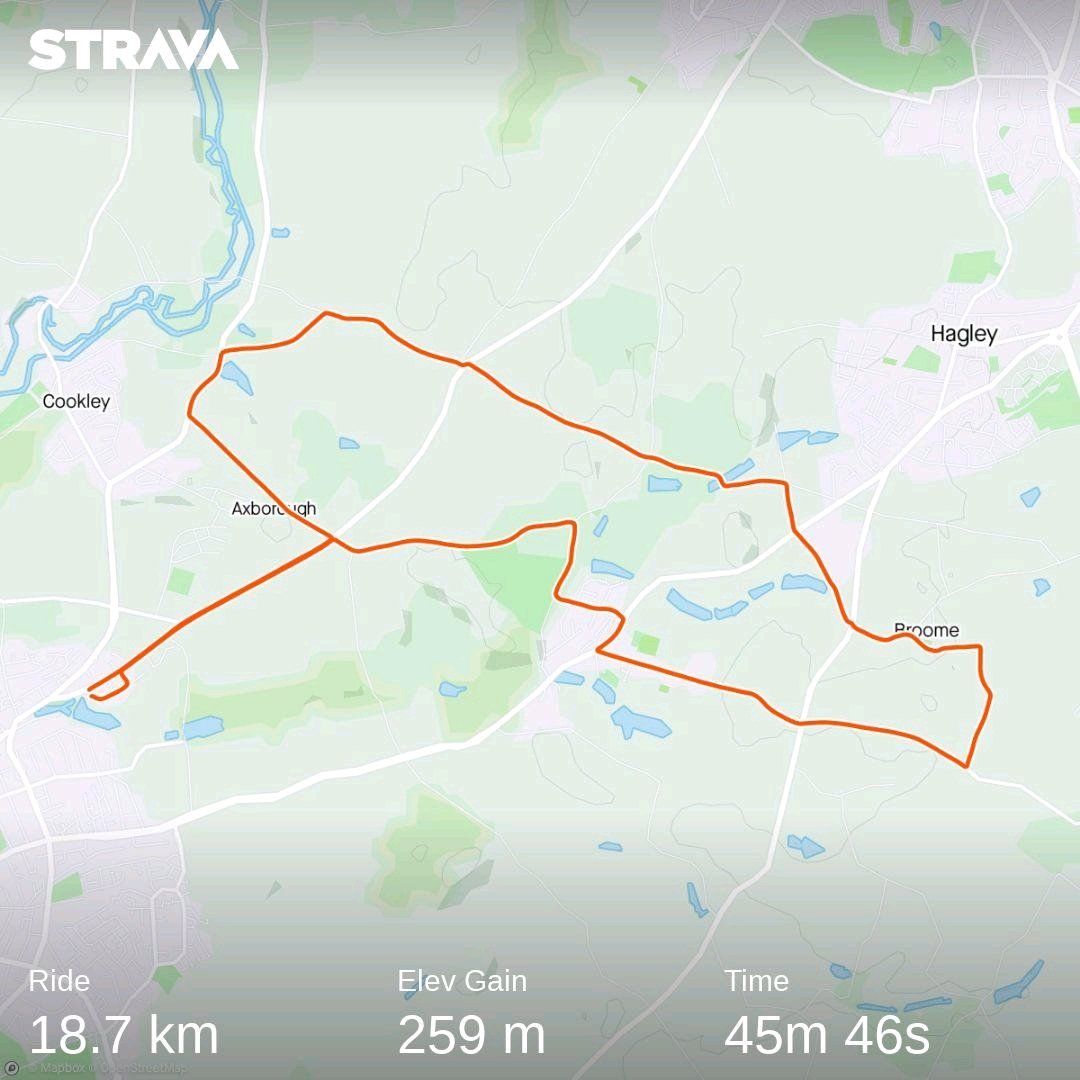 The training begins. The first of many Queens Jubilee Challenge(QJC) training rides.
Check it out on strava. strava.app.link/Vj30vbMEeob

<a href="/451SqnATC/">451 (Stourbridge) Sqn ATC</a> <a href="/ComdtAC/">Commandant RAF Air Cadets</a> <a href="/WandWAirCadets/">Wales & West Region</a> <a href="/followHTIS/">Holy Trinity School</a> <a href="/WMLieutenancy/">WMLieutenancy</a> @wmwaco <a href="/bbcwm/">BBC Birmingham & Black Country</a> <a href="/WMRFCA/">West Midland Reserve Forces & Cadets Association</a>