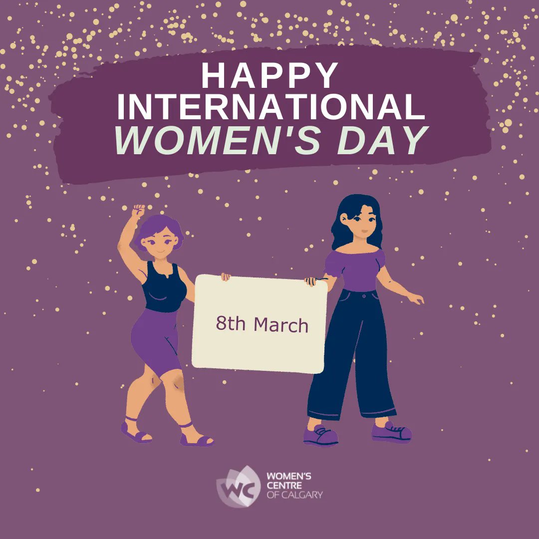 Women's Centre of Calgary on Twitter "Happy InternationalWomensDay