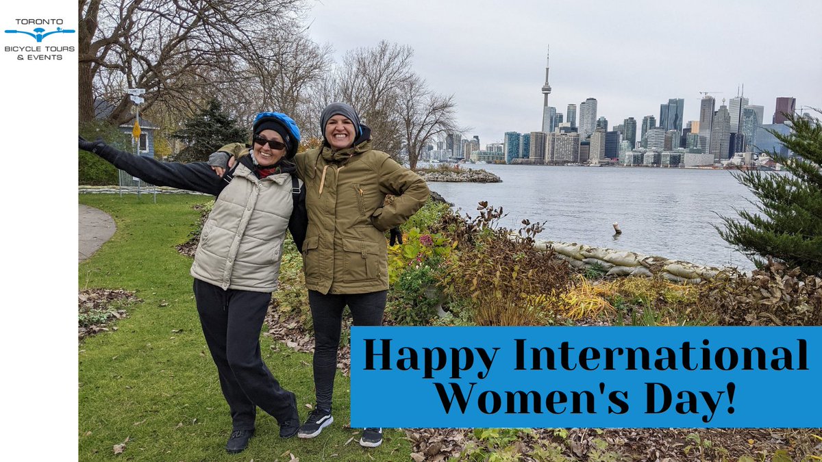 Happy  Women's Day to the amazing and powerful women out there!💐 

#internationalwomensday #torontocycling #march8