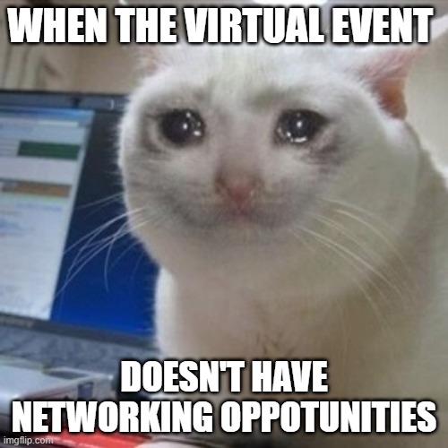 Smiling through the pain 🥲

#EventProfs #VirtualEvents #VirtualNetworking
