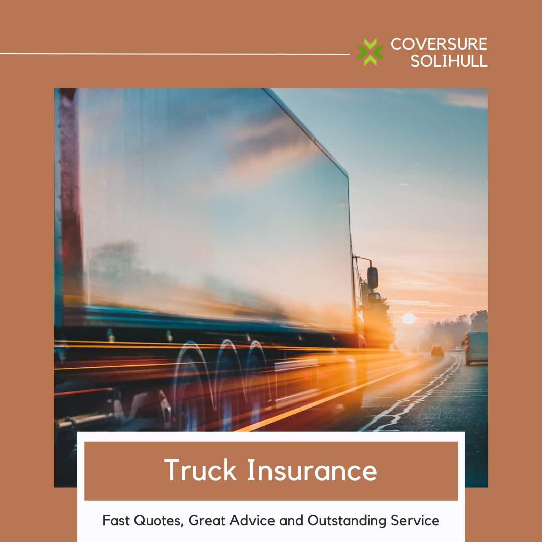 Our range of truck policies can be tailored to the needs of your business 🚚 So whether you need protection for a single lorry, a fleet of HGV’s or something in between, get in touch today 🚛 You can call us for a quote on 0121 439 6504 #SolihullHour #insurancebroker #solihull