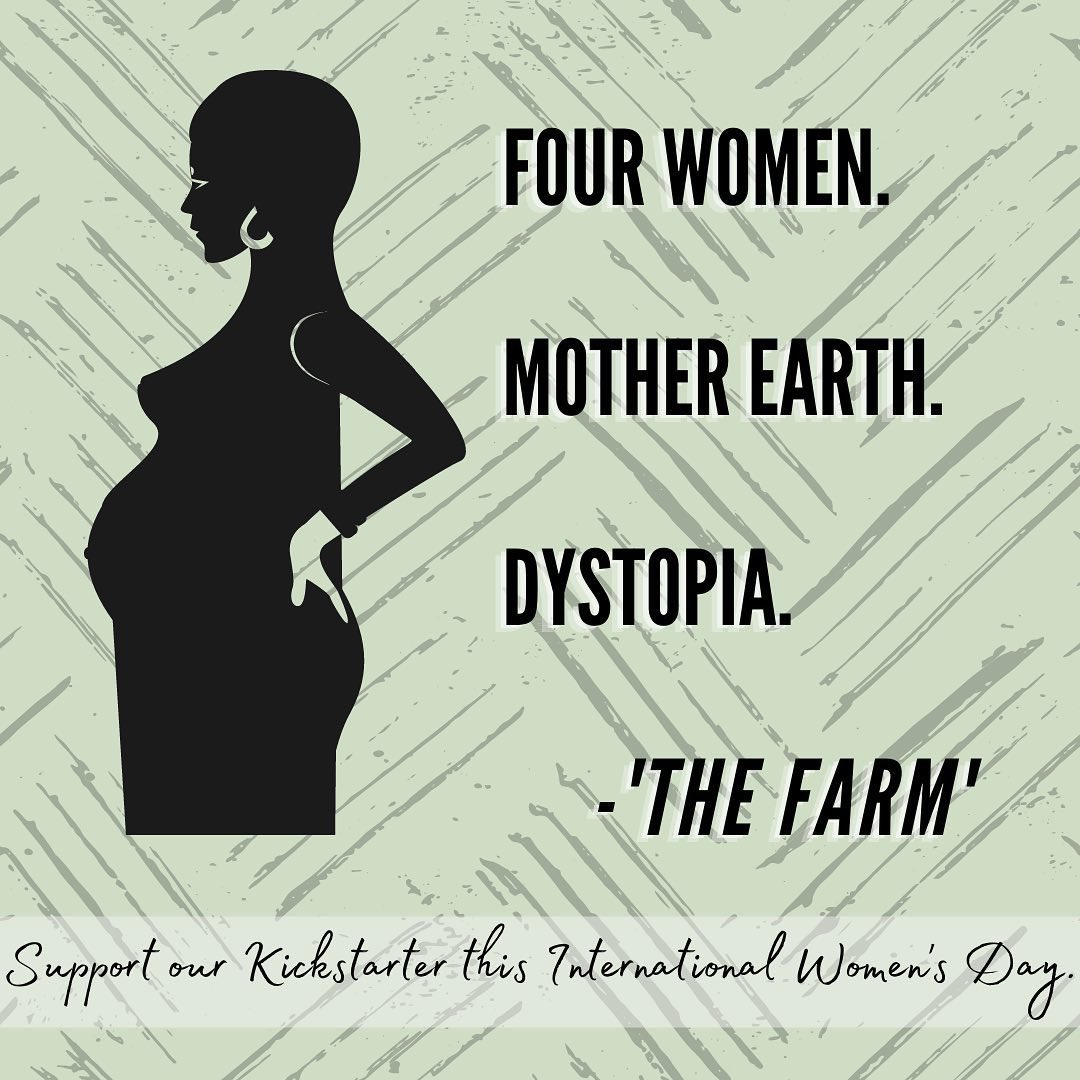 FOUR WOMEN. MOTHER EARTH.
DYSTOPIA -The Farm. 

Happy International Women’s Day to all of our followers, and especially to our 4 fierce female characters. 

We’re still fundraising to tell the story of these four women.

More info: kck.st/3BNuVHo.
#InternationalWomensDay