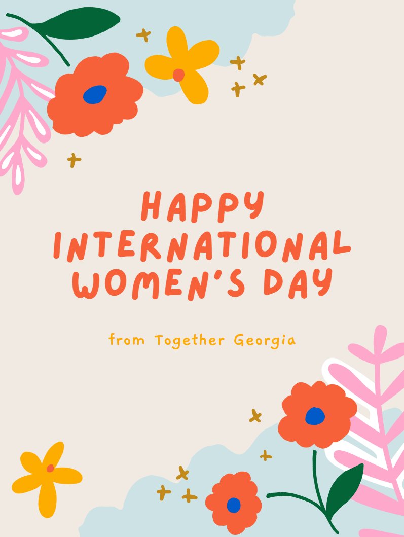 togetherga's tweet photo. Today, Together Georgia is celebrating International Women's Day! We are so proud of the strong women in our membership and we are blessed by their leadership and service. Thank you for the examples that you set for the children and families you serve! #internationalwomensday https://t.co/ADO0pI8yJ8