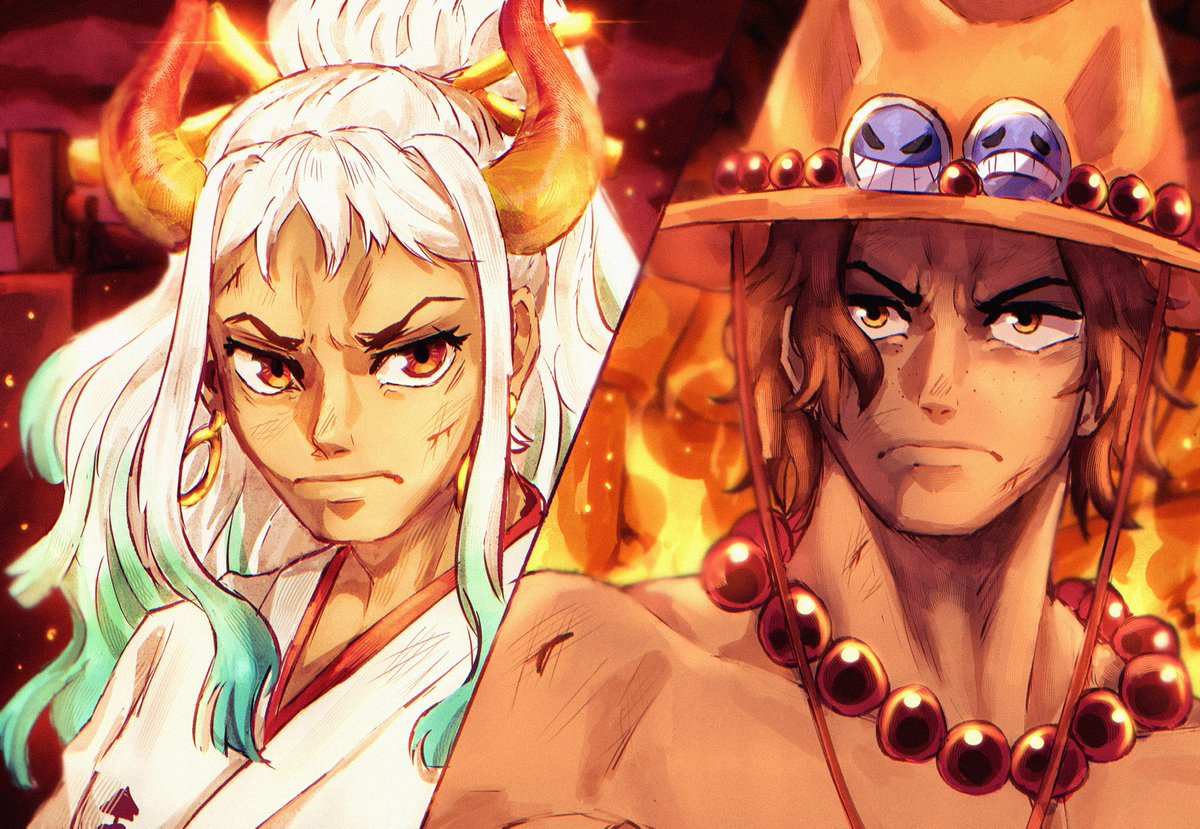 Yamato and Ace 🛐💖
They fell in love. I have absolutely 0 doubts.