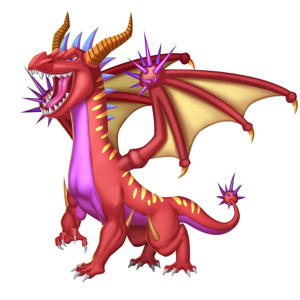 LitCraft_DFE's tweet photo. In preparation for the big Nysperience launch, we’ve been updating some LitPets with their final release forms! Check out this big guy below!  #litcraft #blockchain #fantasy #nysperience #gaming https://t.co/uhfJeR8gSm