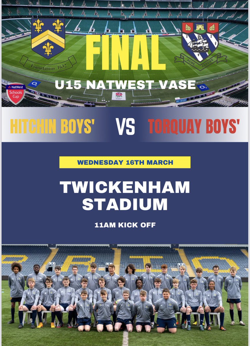 Hard work pays off ! We are so proud of you all  #twickenham2022 <a href="/thecomet24/">The Comet</a> <a href="/HitchinRugby/">Hitchin Rugby 🏉</a> <a href="/hertsrugby/">Herts Rugby</a> <a href="/SaracensD/">Saracens Junior Academy Pathway</a>
