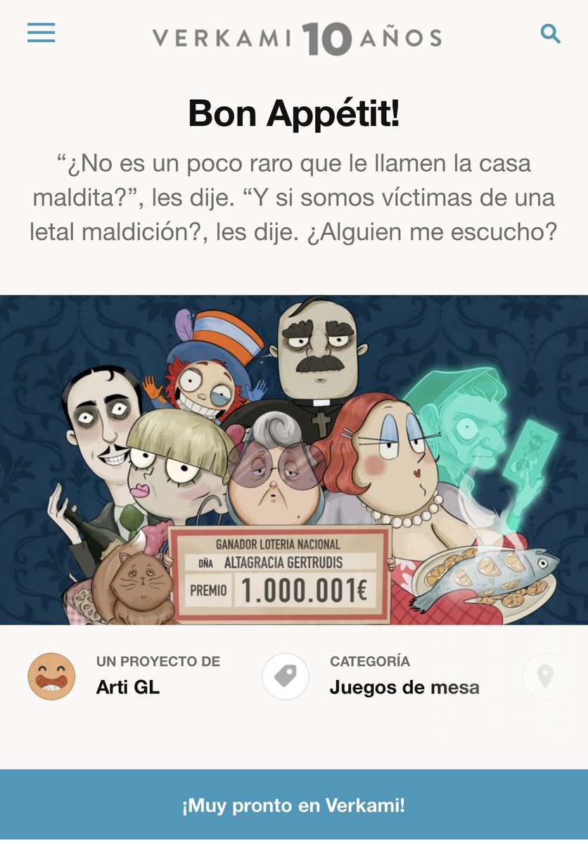 Siempre pense que era una mala idea envenenar a aquella ancianita para robarle. “No es un poco raro que le llamen la “casa maldita”, les dije. “¿Y si somos víctimas de una horrible maldición?, les dije. ¿Acaso me escucharon?...
vkm.is/estademuerte