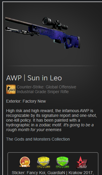 Kecesi_csgo's tweet image. Sun in Leo giveaway 🥳🥳☀️☀️🦁🦁

To enter: Like, follow, retweet and comment

Winner Drawn in 24 Hours

#CSGO #CSGOGiveaway #csgoskins