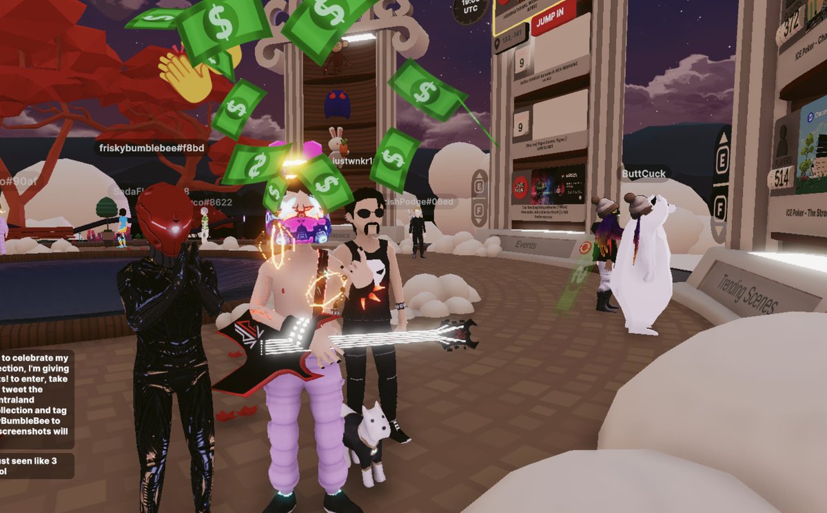 liltnkrt's tweet photo. #Decentraland #Metaverse #cyberninjacollection @Fr1skyBumbleBee you are so dope! man!! https://t.co/hsXE5zvzlz