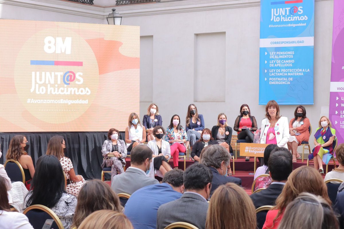 Hoy es un día de reflexión, de conmemorar a todas aquellas mujeres que han sido parte de la historia de nuestro país. Conmemorar los avances y logros en materia de equidad de género, pero también recordar que el desafío de esta Agenda continúa. #AvanzamosEnIgualdad ⚖️ #8M2022