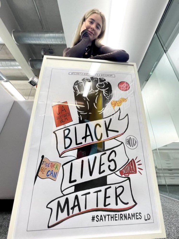 awlilnatty's tweet photo. .@lidslidz: My work: Keep reading...
The ask: be remembered. 
My reaction: Why me? 
My thoughts: Do something good. 
My response: Support the BLM movement. How: by sharing 23 unique stories and leaving a mark. 
The takeaway: Don’t remember me, remember them. https://t.co/dfJa9TBjat