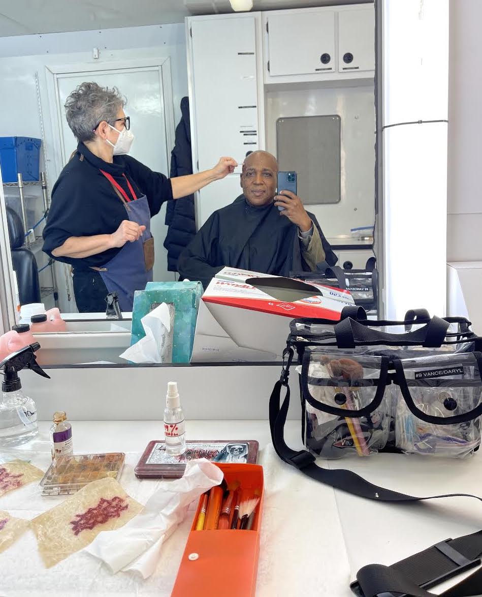 Darylgedwards's tweet photo. Getting ready for my close-up 😎😬
#Manfest #Netflix #Season4 https://t.co/QfX7S0zw99