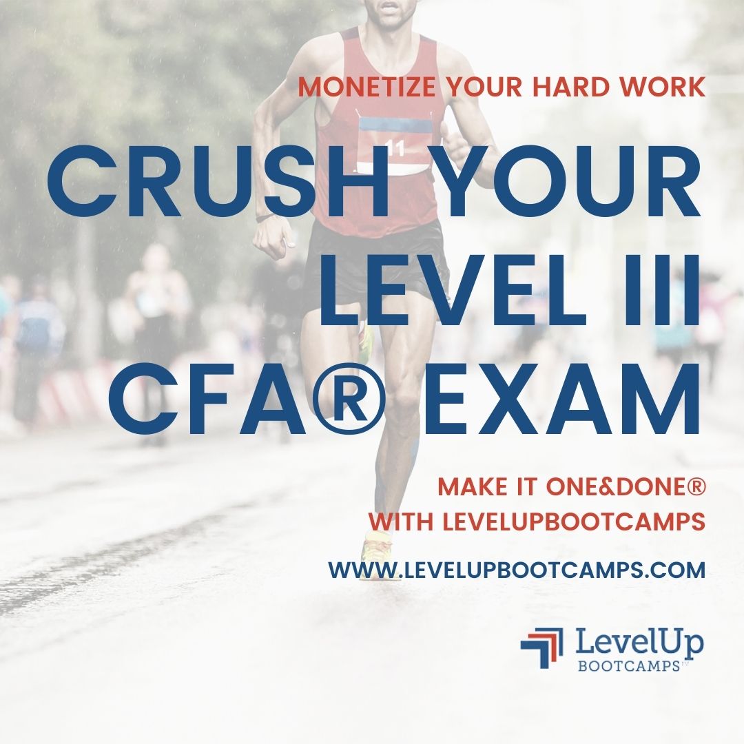 LevelUpBCLLC's tweet photo. GO FOR GOLD! Make 2022 your One & Done year with LevelUp!
https://t.co/sRSqvVq4Ww
#CFA #cfaexam #cfalevel3 #cfaleveliii https://t.co/j3LG8RrZLN