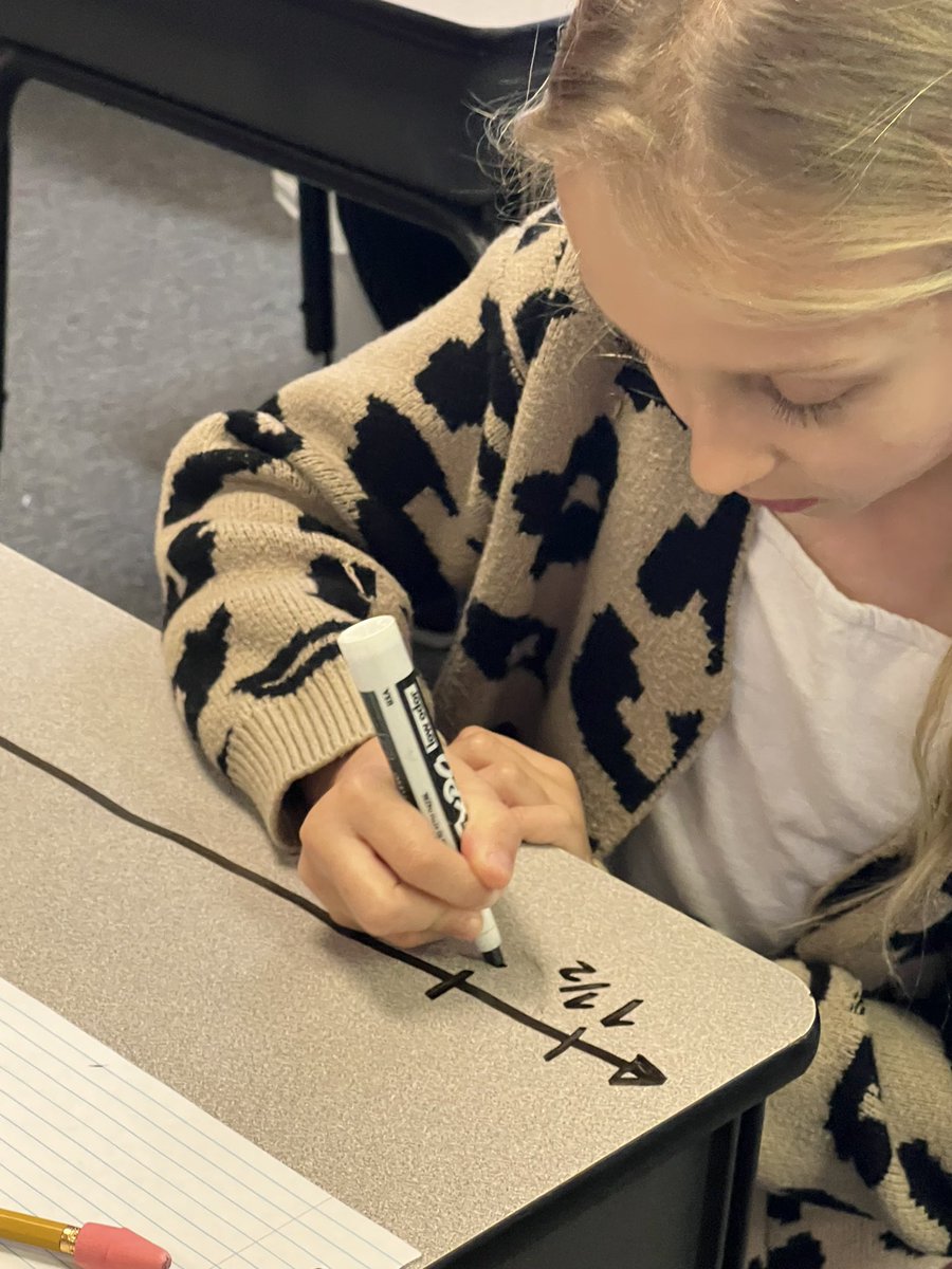 teach2parker's tweet photo. 3rd graders are measuring shoes sizes to the nearest half inch and using their data to create a line plot. @gwebb1313 @amstiuna https://t.co/GJHWKcQNqC