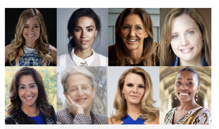 Happy IWD! I’m a huge fan of these women! They’ve mentored me over the years (without knowing). When first starting Speakers Spotlight I didn't know many women who "break barriers" like these women do (&amp; others whom we are honoured to work with, incl. our staff). Thank you all!