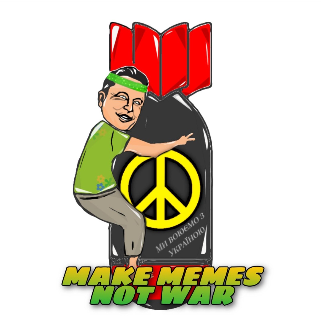cryptonewsXX's tweet photo. @gokhshteinmedia @coinbase The #MakeMemesNotWar community is getting stronger and we are building a real family. Army is not just a regular community. Members now become familiar faces and we build something unique. This is rare in #BSC. 🔥🦾
#WEFIGHTWITHUKRAINE #MMNWUKRAINE @MMNW_BSC #BSCGem https://t.co/YB0wry6zEk