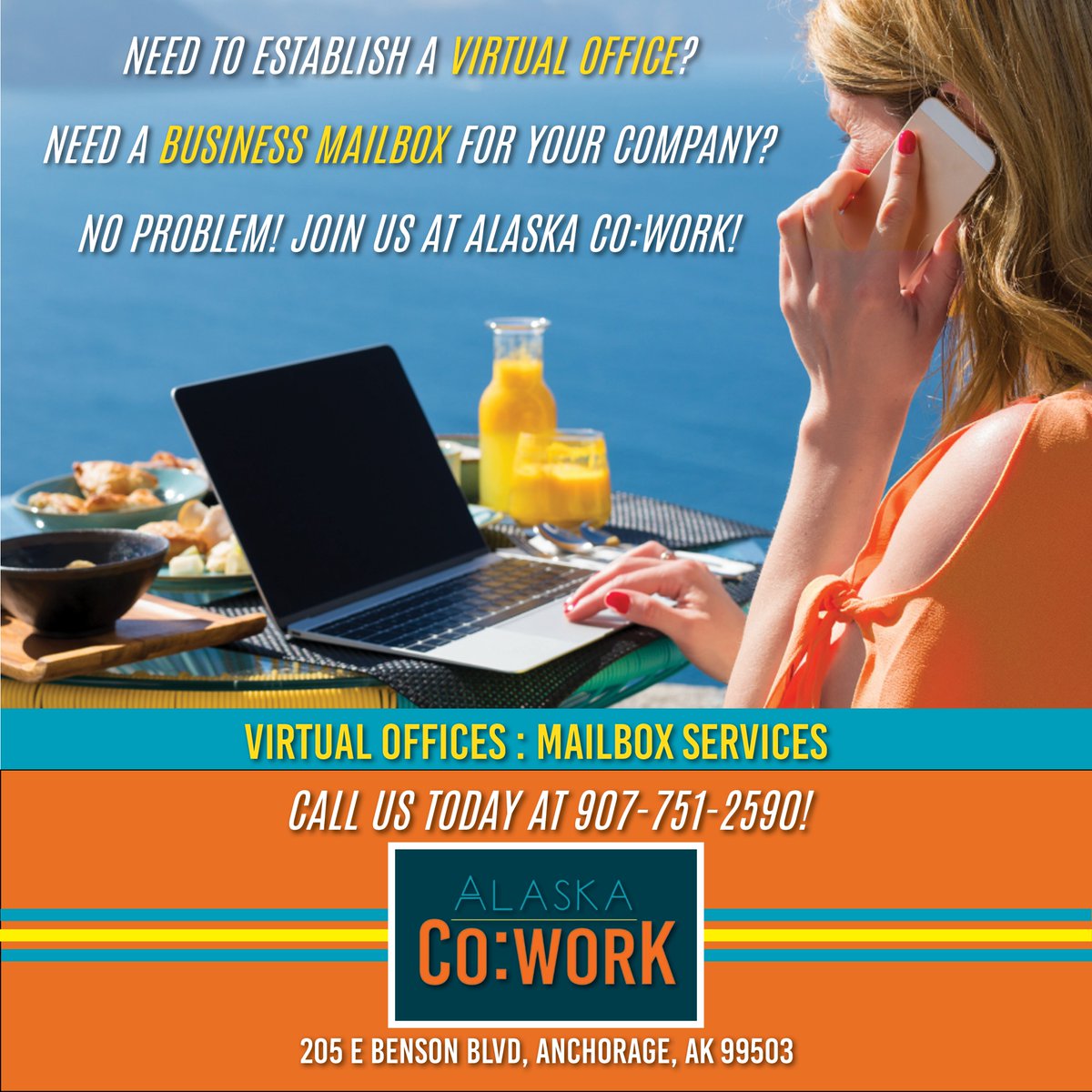 alaskacowork's tweet image. Why worry about your incoming mail or client drop-offs while you're on vacation when you can establish your virtual office at ACW?? We offers virtual offices with mailbox services for $100/month!
#virtualoffice #mailboxservices #virtualofficespace #alaskacowork #smallbusiness