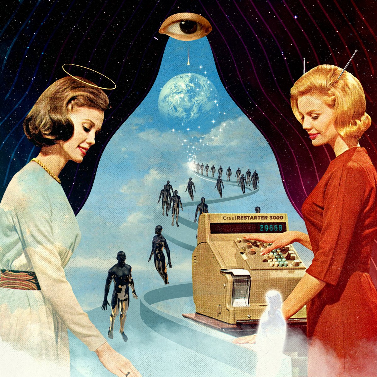 Here we GO! Whitelist registration is now live! Only 25 spots available to collect The Great Restart on pre-sale! 🖤

Limited Edition of 50 💎
Presale price: 0.03Ξ 🔥
Public sale price: 0.04Ξ 🤝
Whitelist: premint.xyz/the-great-rest…
First come first serve 👀