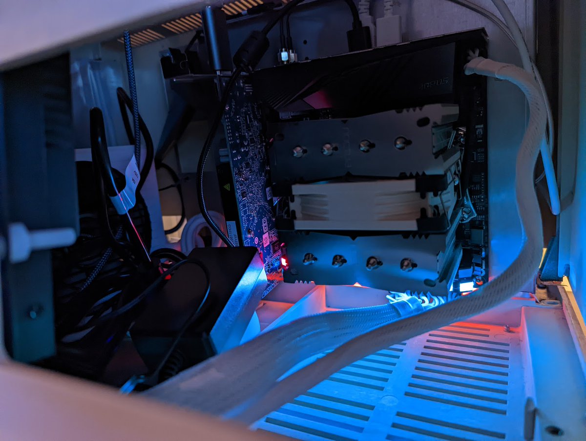 qBitnaut's tweet photo. @JayzTwoCents Got my hands on a RadioShack Tandy TRS-80 (case only no parts). Currently still have some resto work on the rough case and am fit-testing parts. Will be 3D printing keyboard plate &amp; drive bays. Ryzen 5800x, 32GB RAM, Keychron K4 awaiting proper video card. #Jaywhatdoyouthink0322 https://t.co/yO8TQyN1cL