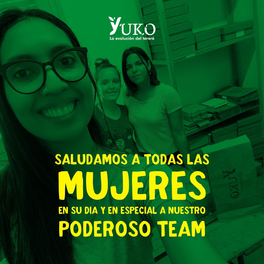 Feliz día a todas las mujeres y en especial a las idolas del equipo YUKO!
