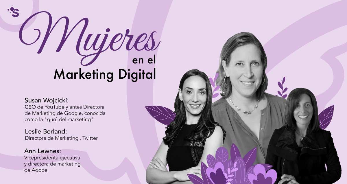 En este #8Marzo2022 queremos hablar de las mujeres que están conquistando los más altos mandos como líderes del #MarketingDigital . 

#8M #DiaInternacionalDeLaMujer  #FelizMiércoles