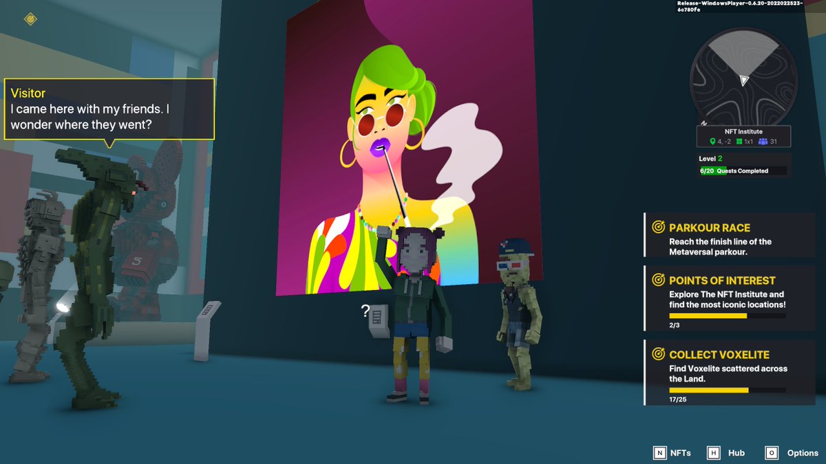 Tlax302's tweet photo. @TheSandboxGame @worldofwomennft I just participated in the daily #SandboxAlphaS2Contest for a chance to earn up to 1,000 $SAND! Starting March 7 - Selfie with WorldofWomen. Check out my screenshot below! 👇 #SandboxAlphaS2 
She is very fashionable🤣🤣 https://t.co/cr5GdNLZCI