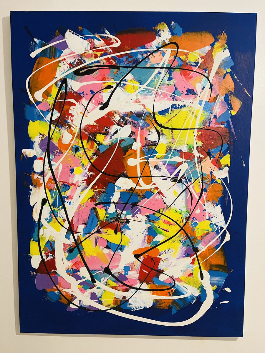 NickMunier's tweet photo. “Balsamic Vinegar”
New painting
Constantly inspired by food and service on a daily basis, and it just flows out onto canvas.
DM if you like vinegar for more info.
#art #food #service #abstract #abstractcollectors #abstractlovers #abstractdealers #design https://t.co/p5OfNXTZCr