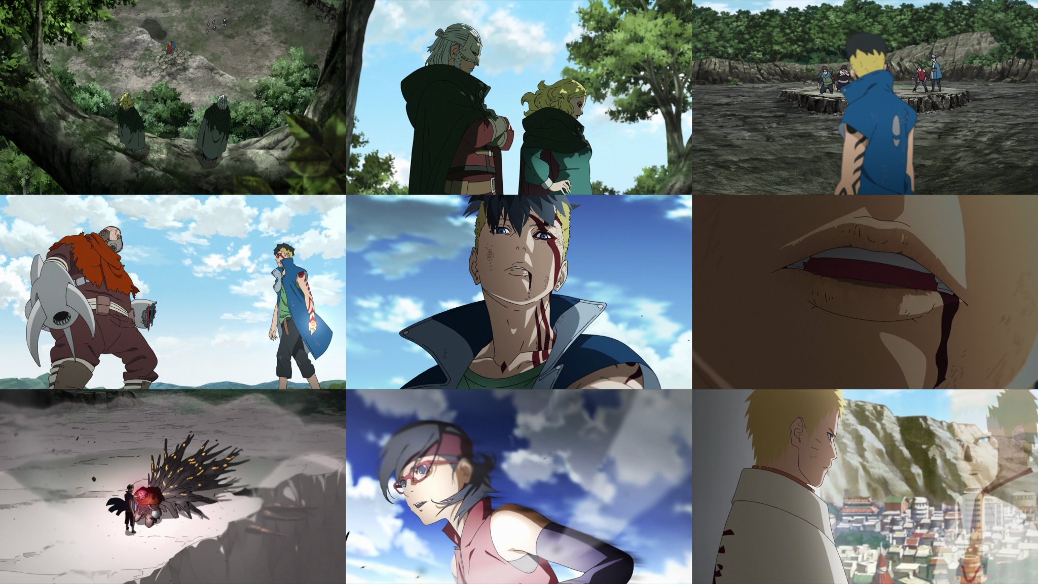 Howlxiart 🔩(TIMESKIP) on X: Boruto #293 Screenshot from Hulu