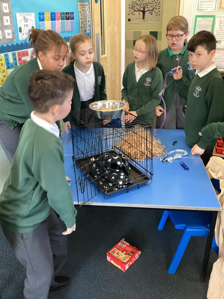 DsmCain's tweet photo. Year 5 thoroughly enjoyed the Forensic Workshop this morning as part of #BritishScienceWeek #Guesswho #followtheclues @DaltonStMarys https://t.co/4ayd8tRClh