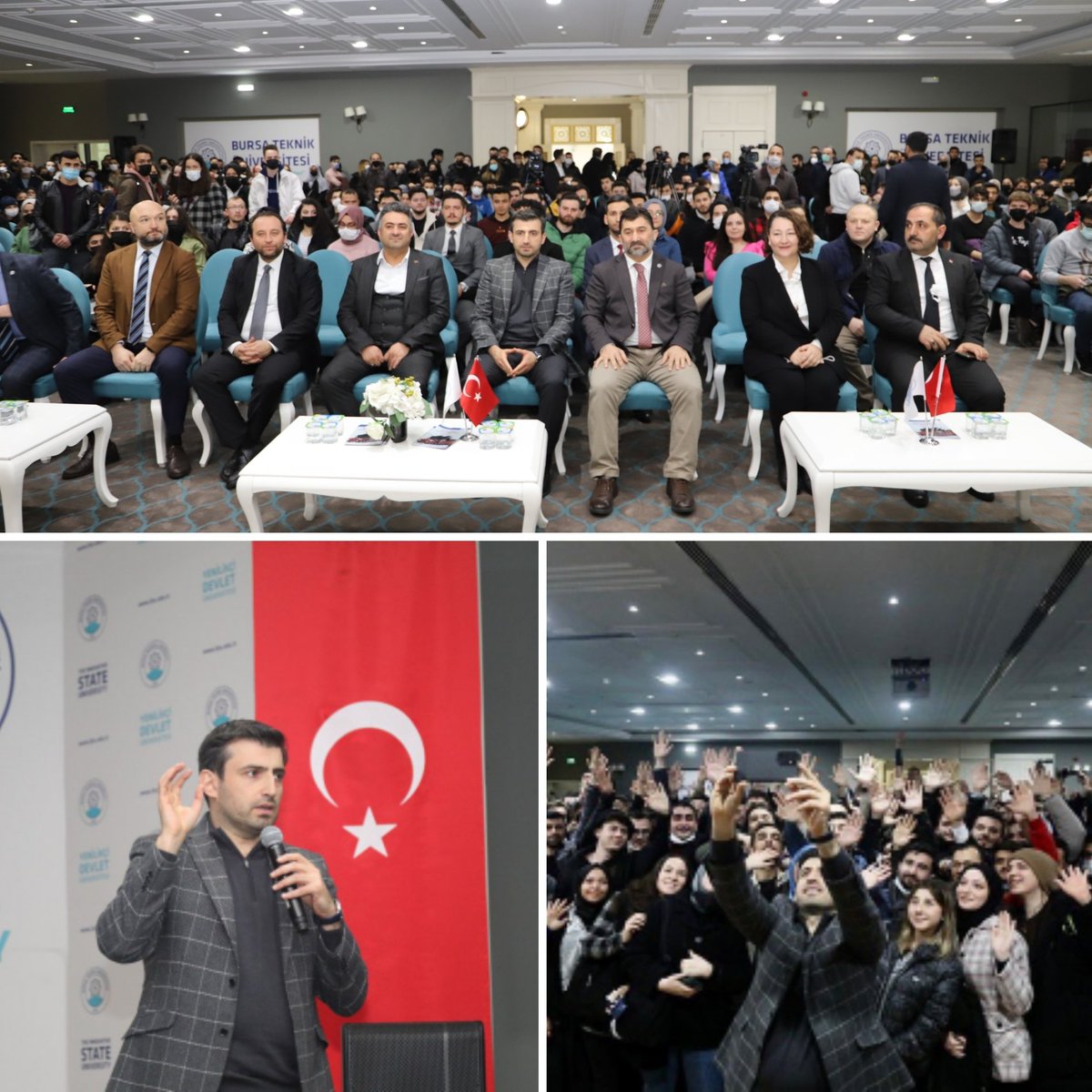 İl Müdürümüz @serkangur_ist’in de katıldığı <a href="/BursaTeknikUni/">Bursa Teknik Üniversitesi (BTÜ)</a>'nin düzenlediği programda  BTÜ öğrencileriyle buluşan Baykar Teknoloji Lideri ve T3 Vakfı Mütevelli Heyeti Başkanı <a href="/Selcuk/">Selçuk Bayraktar</a> Bayraktar; “Ne yaptığımızdan çok nasıl ve niye yaptığımızı anlatmaya devam”  dedi.