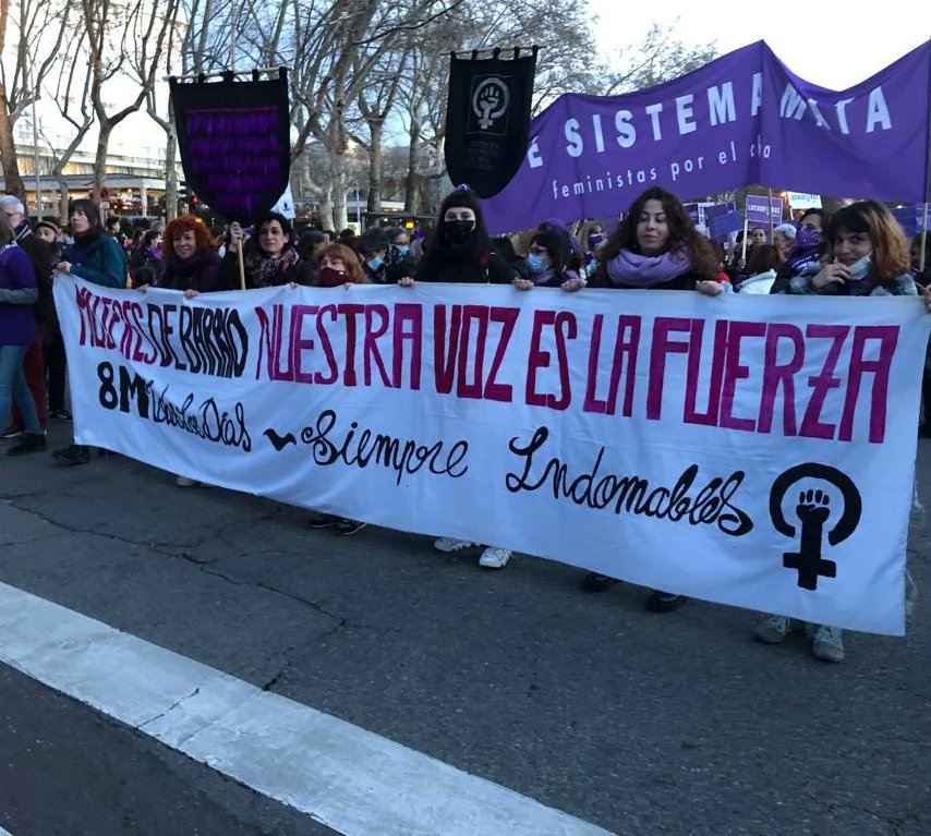 Mujeres Vecinales 
💪🏼😊💜

#8M #8M2022 #8Mvecinal
#SanBlasCanillejas #JuntasHacemosCiudad
