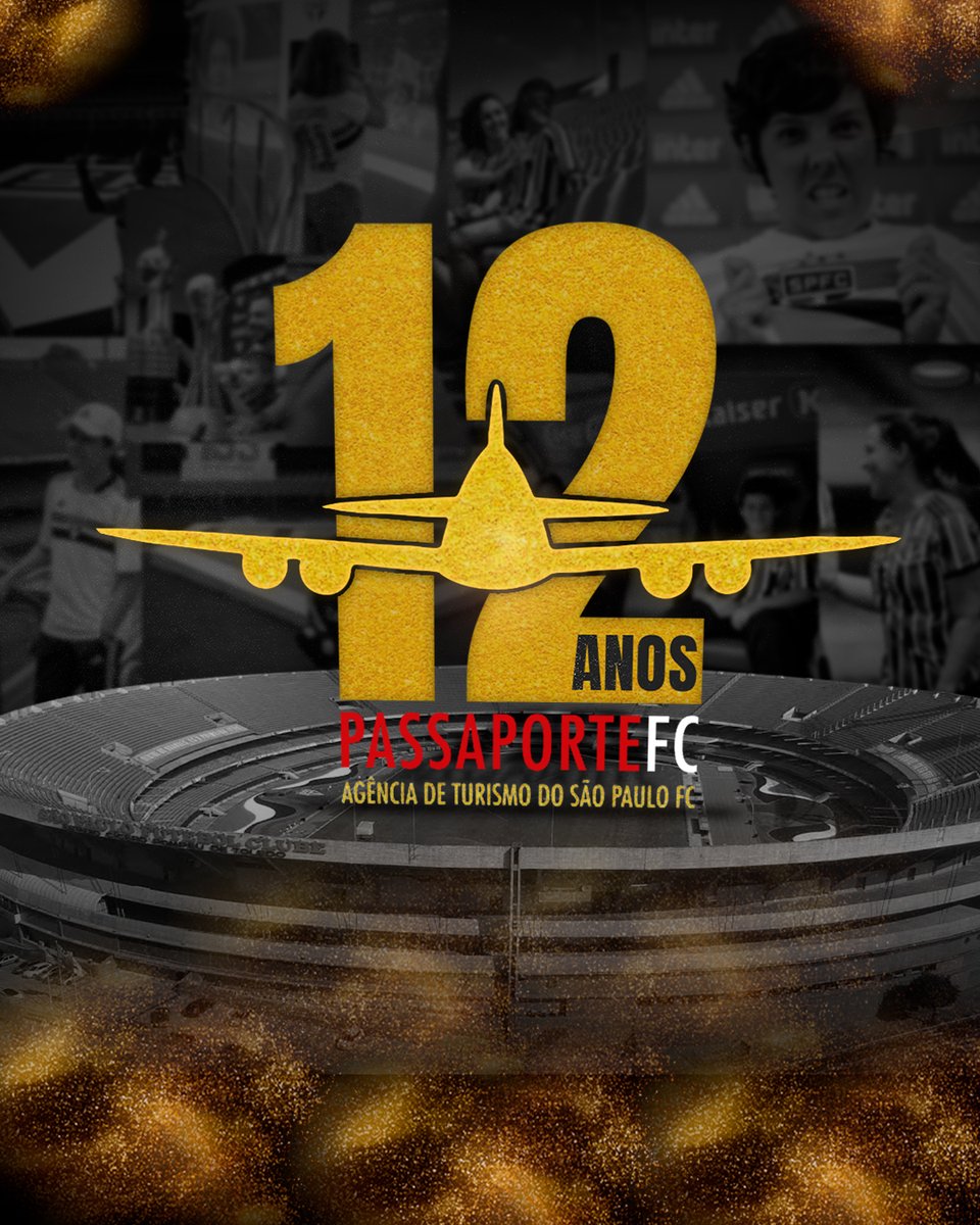 SaoPauloFC's tweet photo. 1️⃣2️⃣ anos de @passaportefcsp! 🥳
São diversos passeios, experiências inesquecíveis e muitas histórias escritas por aqui!
Agende o seu Morumbi Tour e visite a nossa casa de um jeito único! Acesse https://t.co/PRwS0bG5GX
#PassaporteFC
#VamosSãoPaulo 🇾🇪 https://t.co/Fkef65Y4zL