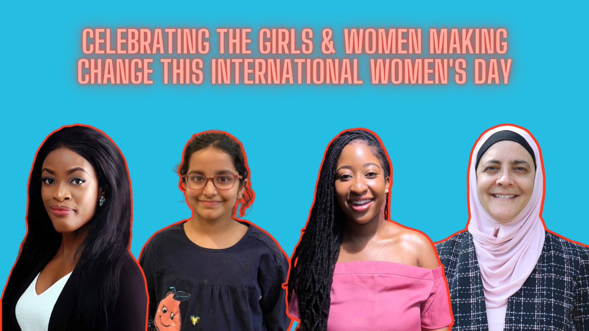 Happy #InternationalWomensDay! 👩🏾‍🔬👩🏼‍💻👷🏿‍♀️👩🏻‍🏫 To celebrate #IWD2022, we’re showcasing 4 women and girls, who are #changemakers setting an example for girls wanting to enter #STEM! 🧵 See their stories in the thread ⬇️ #WomensDay #WomensDay2022 #SDG5 #WomenInSTEM @womensday @UN_Women