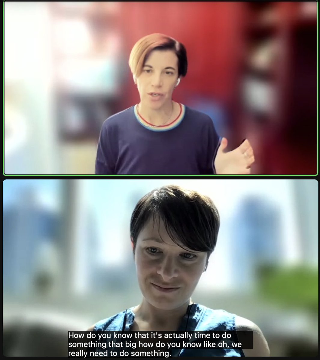 Live-streaming now! @Slack ☕ break elevate.girlgeek.io Hearing about launching large, impactful projects as lead engineers w/ Tracy Stampfli (Principal Engineer) &amp; Izzy Clemenson (Senior Staff Engineer). FREE RSVP: 💌 elevate.girlgeek.io #iWD2022 #girlgeekxELEVATE