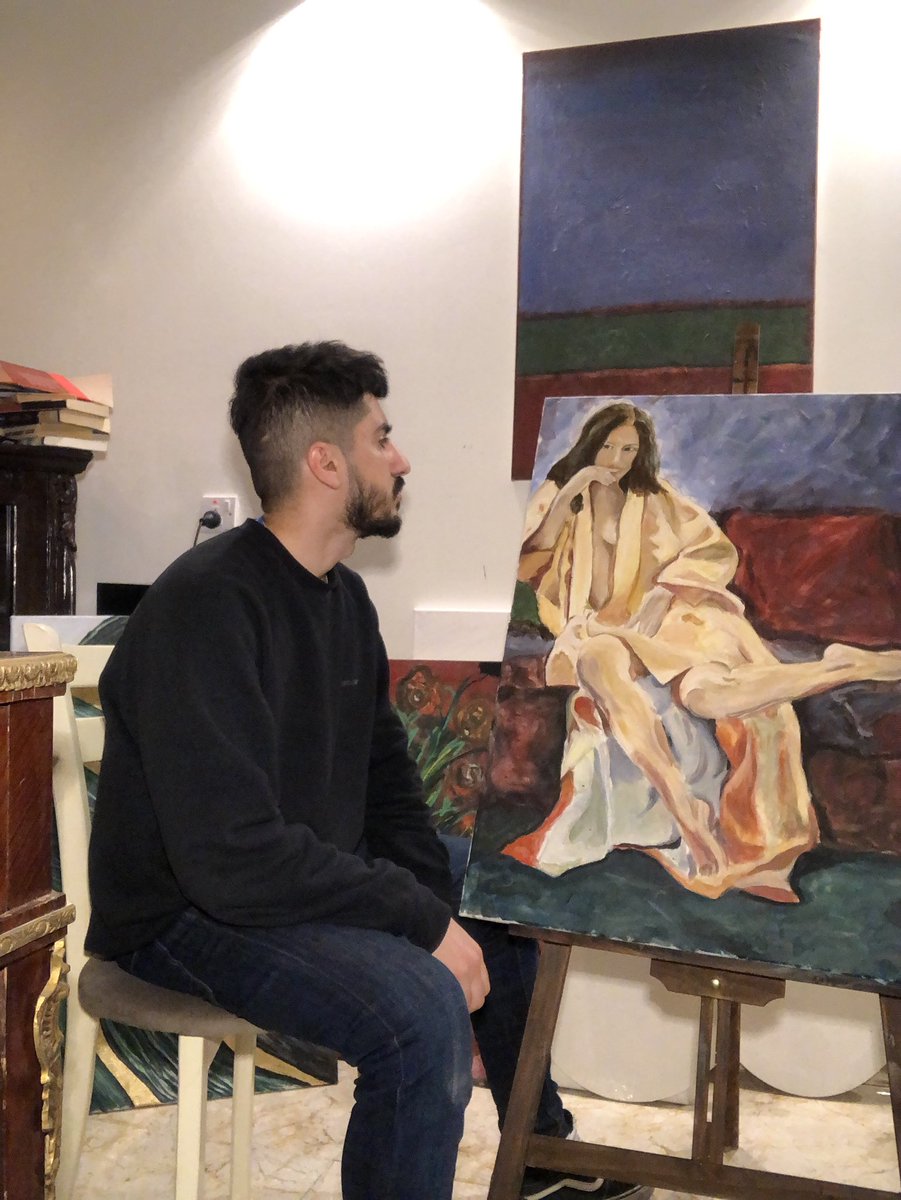 nickbaban's tweet photo. شەرم ئەكەم بڵێم ھەشتی مارستان لێ پیرۆز بێ! نا بۆ كوشتنی ژن! 
ناوی تابلۆ: ژنی ئازاد https://t.co/PxPJQkLYmf