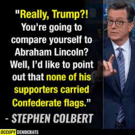 JimmyEspo's tweet photo. #stevecolbert #TrumpIsALaughingStock #TrumpIsATraitor #TrumpIsNoReagan #TrumpIsATraitor https://t.co/LAX34DdD8m