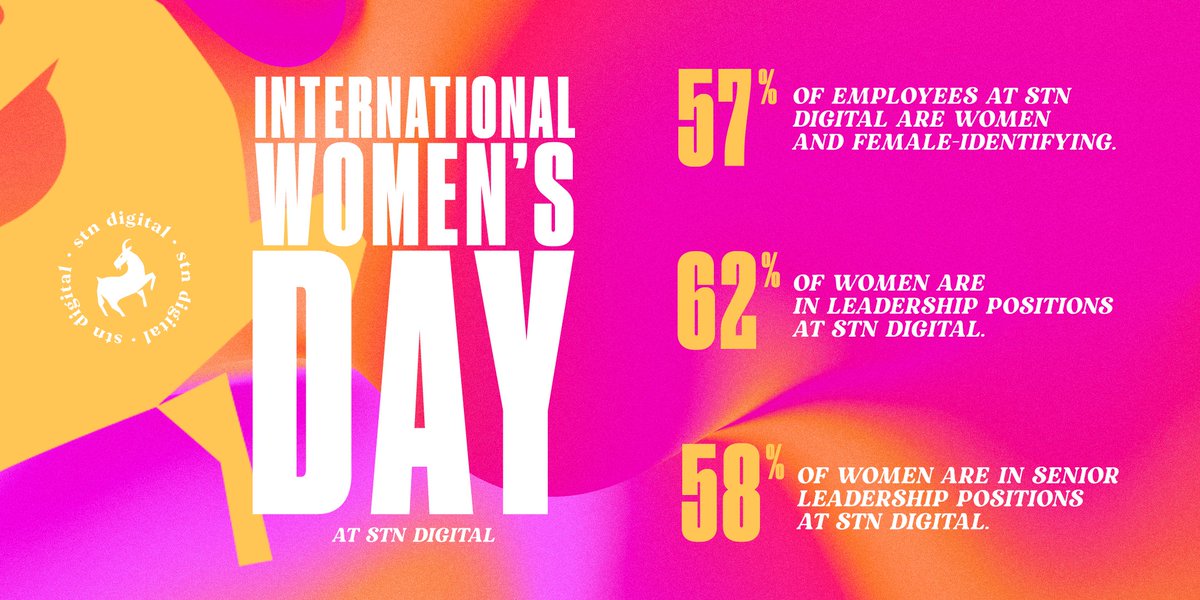 Women are celebrated daily at STN! We’re so thankful for all of our wonderful female leaders ⭐️

#InternationalWomensDay