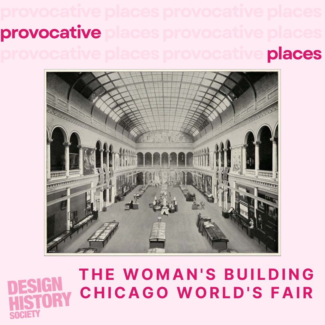 DHS Ambassadors (@dhs_ambassadors) on Twitter photo On International Women’s Day, <a href="/alexandrabanis4/">Alexandra Banister</a> writes about gender and architecture at the Woman’s Building at the 1893 Chicago World’s Fair, part of our #ProvocativePlaces series.
#IWD #IWD2022
designhistorysociety.org/blog/view/prov… On International Women’s Day, <a href="/alexandrabanis4/">Alexandra Banister</a> writes about gender and architecture at the Woman’s Building at the 1893 Chicago World’s Fair, part of our #ProvocativePlaces series.
#IWD #IWD2022
designhistorysociety.org/blog/view/prov…