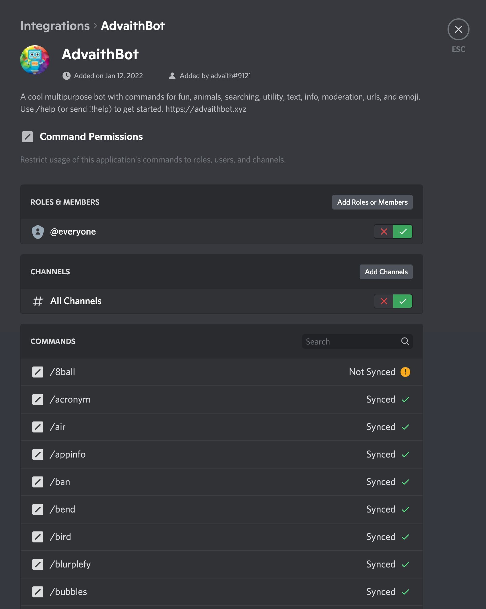 Discord Js 13 Slash Commands - nqygnh2